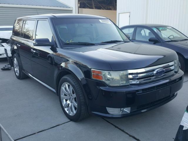 2FMDK52C89BA12906 - 2009 FORD FLEX SEL BLACK photo 1