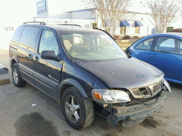 1GMDU03E24D165507 - 2004 PONTIAC MONTANA BLUE photo 1