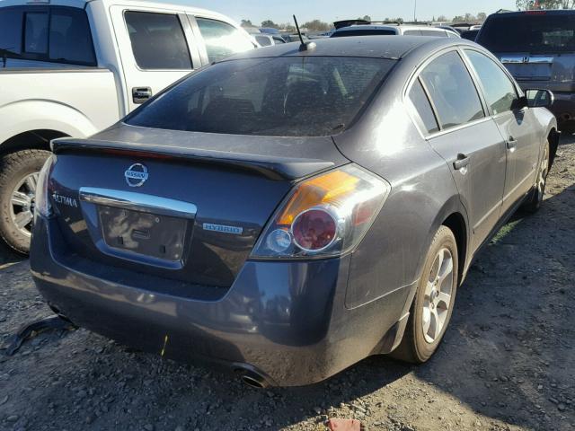 1N4CL21E48C216797 - 2008 NISSAN ALTIMA HYB CHARCOAL photo 4