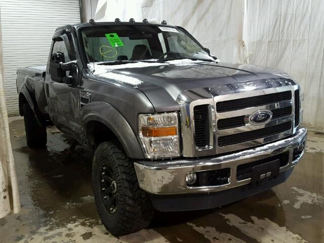 1FTNF21589EB14449 - 2009 FORD F250 SUPER GRAY photo 1