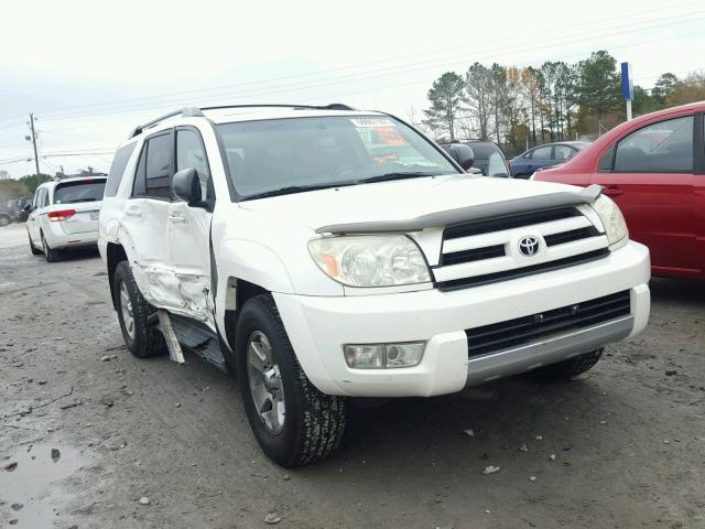 JTEBU14R630016585 - 2003 TOYOTA 4RUNNER SR WHITE photo 1