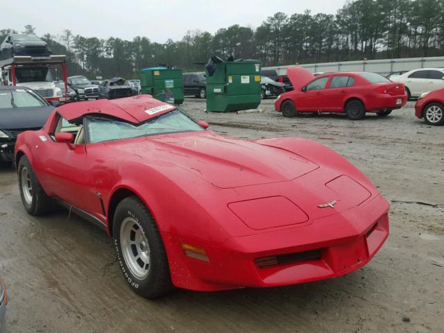 21Z878AS403824 - 1980 CHEVROLET CORVETTE RED photo 1