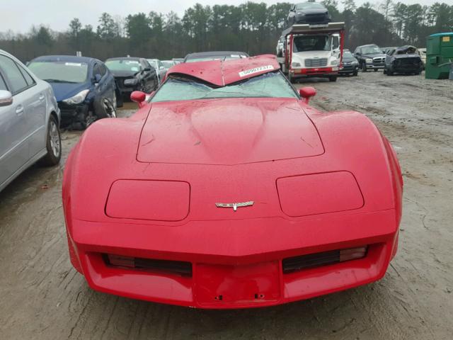 21Z878AS403824 - 1980 CHEVROLET CORVETTE RED photo 10