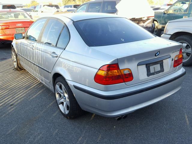 WBAEU334X3PM55358 - 2003 BMW 325 XI SILVER photo 3