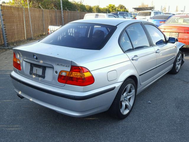 WBAEU334X3PM55358 - 2003 BMW 325 XI SILVER photo 4