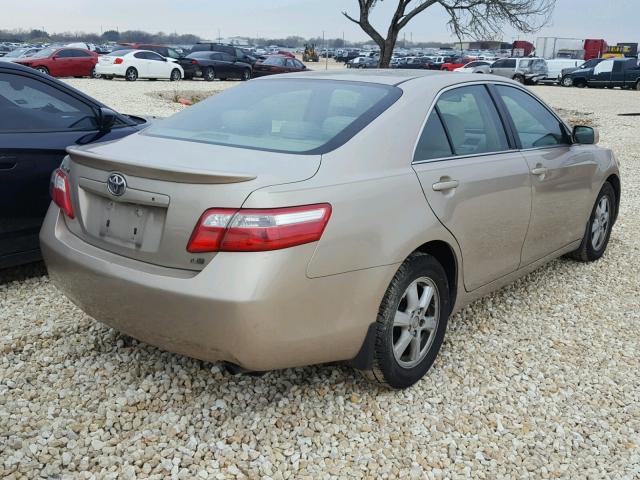 4T1BE46K67U503167 - 2007 TOYOTA CAMRY NEW TAN photo 4