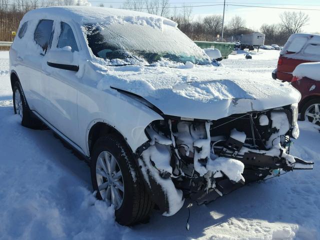 1C4RDJAG4FC101708 - 2015 DODGE DURANGO SX WHITE photo 1