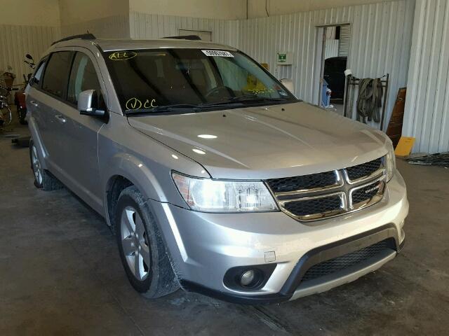 3C4PDCBG2CT336724 - 2012 DODGE JOURNEY SX SILVER photo 1