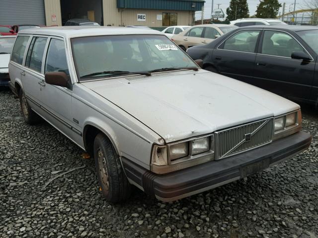 YV1FX8854H1102499 - 1987 VOLVO 740 GLE SILVER photo 1