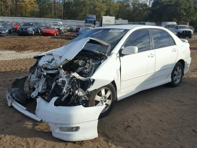 2T1BR32E06C612836 - 2006 TOYOTA COROLLA CE WHITE photo 2