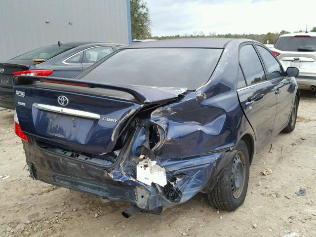 4T1BE32KX2U528419 - 2002 TOYOTA CAMRY LE BLUE photo 4