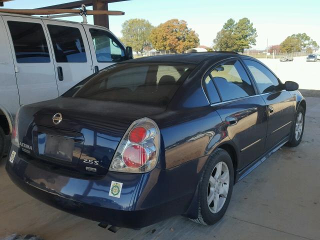 1N4AL11D56C203370 - 2006 NISSAN ALTIMA S BLUE photo 4