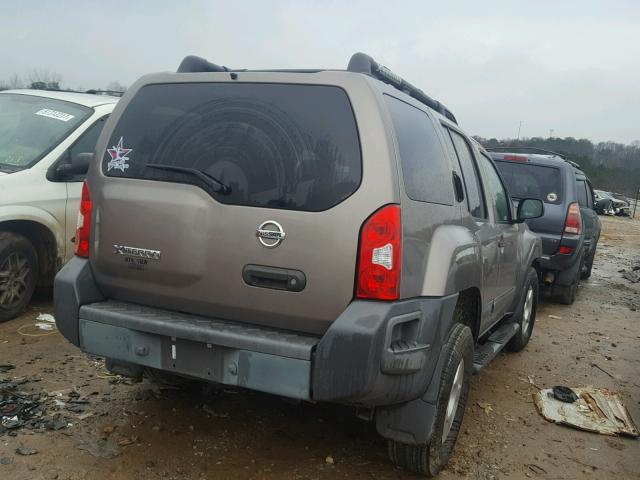 5N1AN08U56C535633 - 2006 NISSAN XTERRA OFF GOLD photo 4