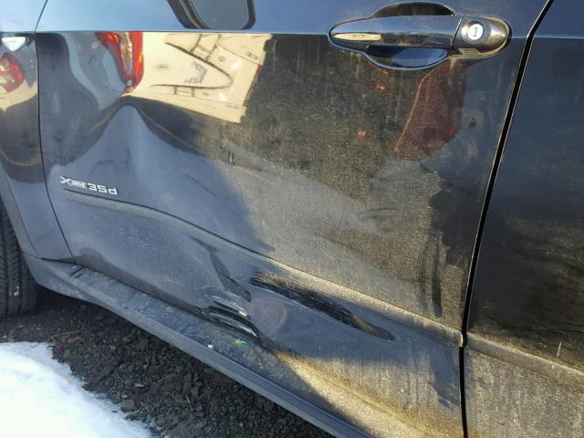 5UXZW0C51CL665424 - 2012 BMW X5 XDRIVE3 შავი ფოტო 9