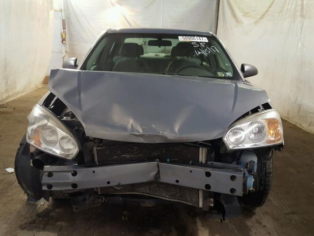 1G1ZS58F37F312613 - 2007 CHEVROLET MALIBU LS GRAY photo 7