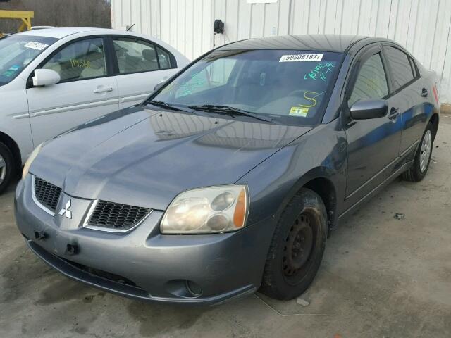 4A3AB36F14E124425 - 2004 MITSUBISHI GALANT ES GRAY photo 2