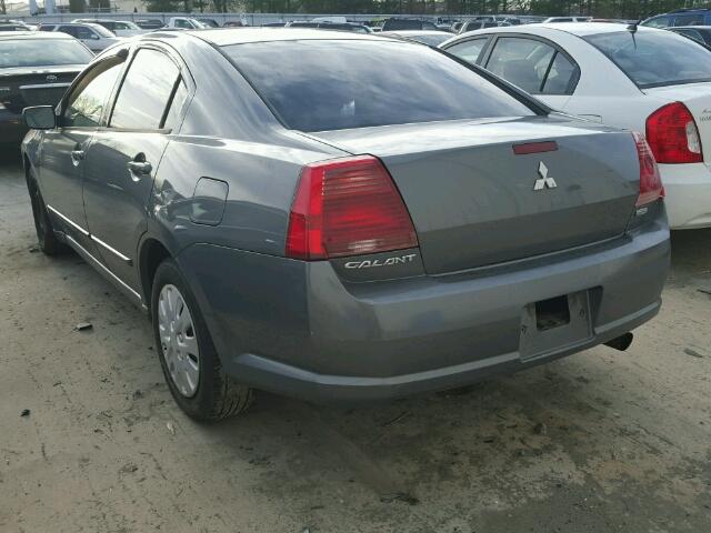 4A3AB36F14E124425 - 2004 MITSUBISHI GALANT ES GRAY photo 3