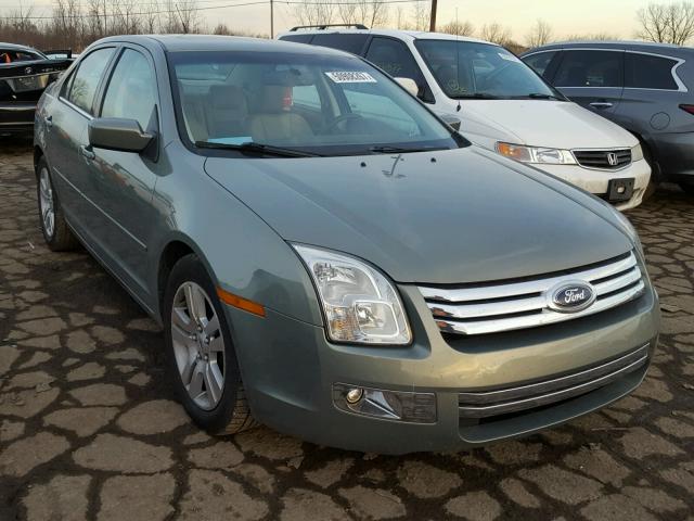 3FAHP08Z39R106804 - 2009 FORD FUSION SEL GREEN photo 1