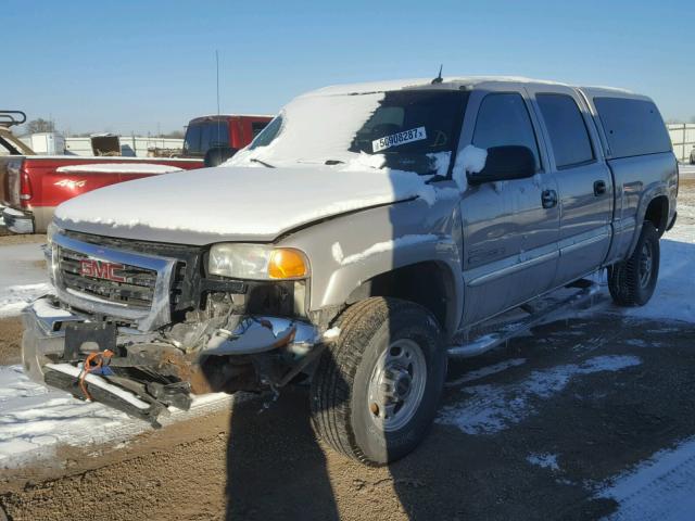 1GTHK23274F202276 - 2004 GMC SIERRA K25 SILVER photo 2