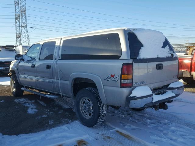 1GTHK23274F202276 - 2004 GMC SIERRA K25 SILVER photo 3