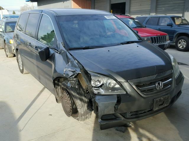 5FNRL38207B099923 - 2007 HONDA ODYSSEY LX CHARCOAL photo 1