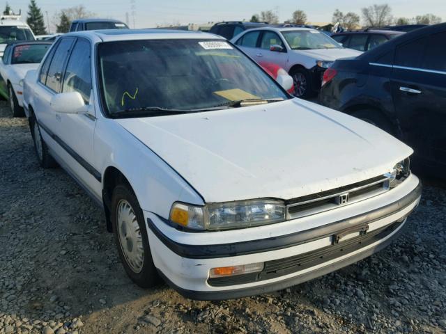 JHMCB7663MC086709 - 1991 HONDA ACCORD EX WHITE photo 1