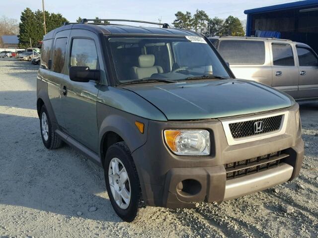 5J6YH18345L009588 - 2005 HONDA ELEMENT LX GREEN photo 1