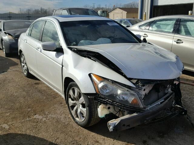 1HGCP36829A040435 - 2009 HONDA ACCORD EXL WHITE photo 1