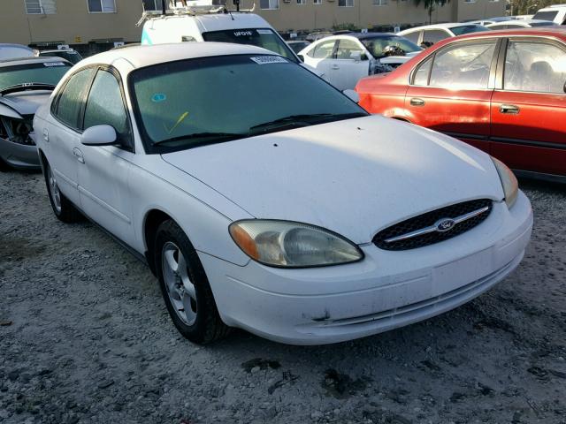 1FAFP55UX1A115866 - 2001 FORD TAURUS SES WHITE photo 1