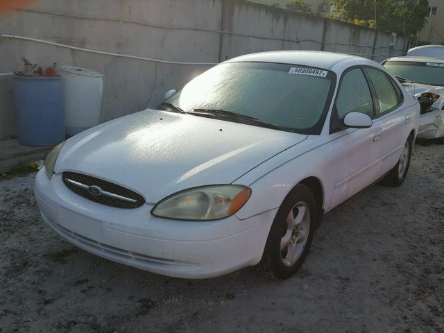 1FAFP55UX1A115866 - 2001 FORD TAURUS SES WHITE photo 2