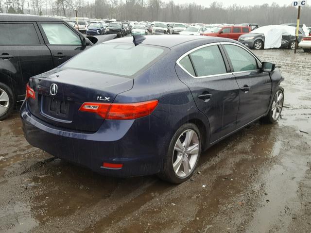 19VDE1F72EE002420 - 2014 ACURA ILX 20 TEC BLUE photo 4