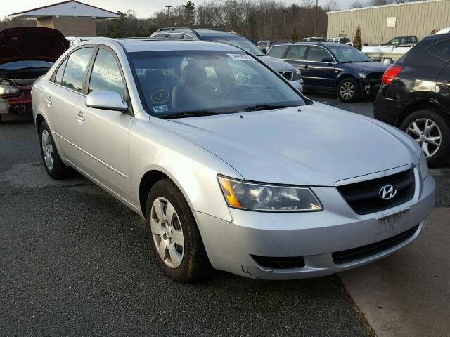 5NPET46C98H382467 - 2008 HYUNDAI SONATA GLS SILVER photo 1