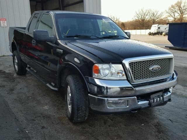 1FTPX14534NC13524 - 2004 FORD F150 BLACK photo 1