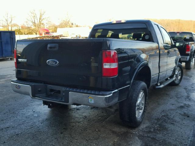 1FTPX14534NC13524 - 2004 FORD F150 BLACK photo 4