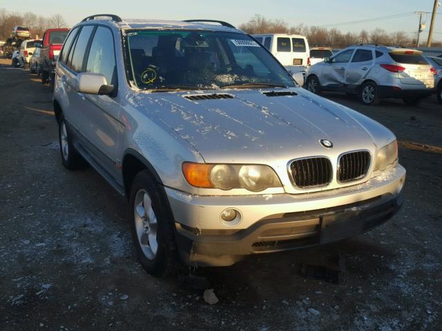 5UXFA53553LV95134 - 2003 BMW X5 3.0I SILVER photo 1