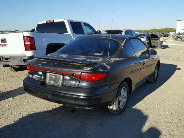 3FAKP1139XR161837 - 1999 FORD ESCORT ZX2 BLACK photo 4