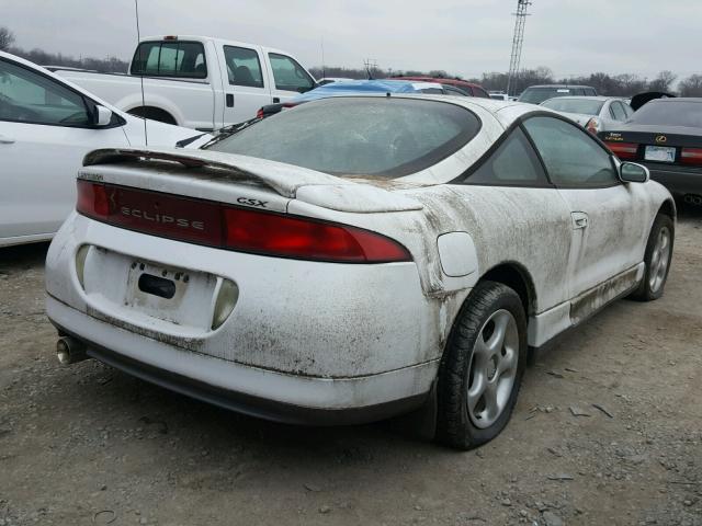 4A3AL54F5SE092622 - 1995 MITSUBISHI ECLIPSE GS WHITE photo 4