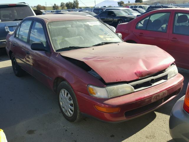 1NXAE09B7SZ349500 - 1995 TOYOTA COROLLA LE RED photo 1