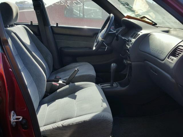 1NXAE09B7SZ349500 - 1995 TOYOTA COROLLA LE 红色 照片 5