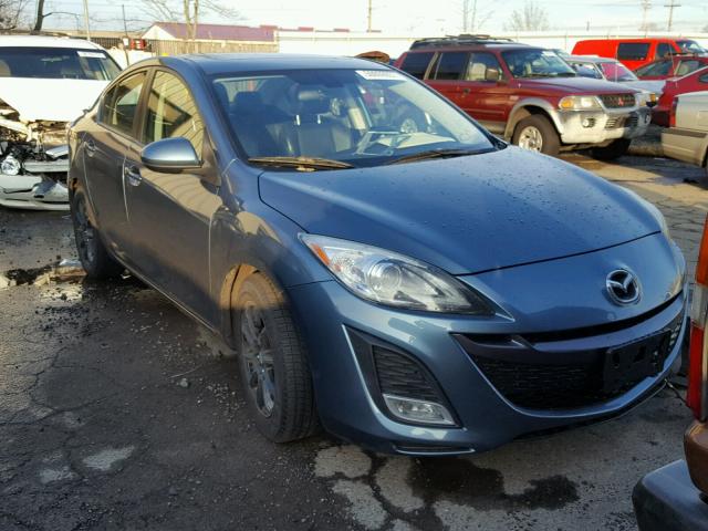 JM1BL1W6XB1397702 - 2011 MAZDA 3 S BLUE photo 1