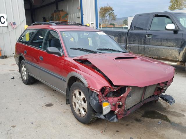 4S3BG685XW7654785 - 1998 SUBARU LEGACY 30T RED photo 1