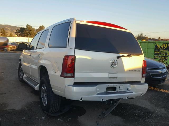 1GYEK63N42R195202 - 2002 CADILLAC ESCALADE L WHITE photo 3