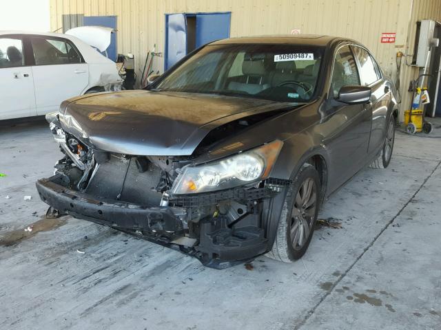 1HGCP2F81BA070977 - 2011 HONDA ACCORD EXL CHARCOAL photo 2