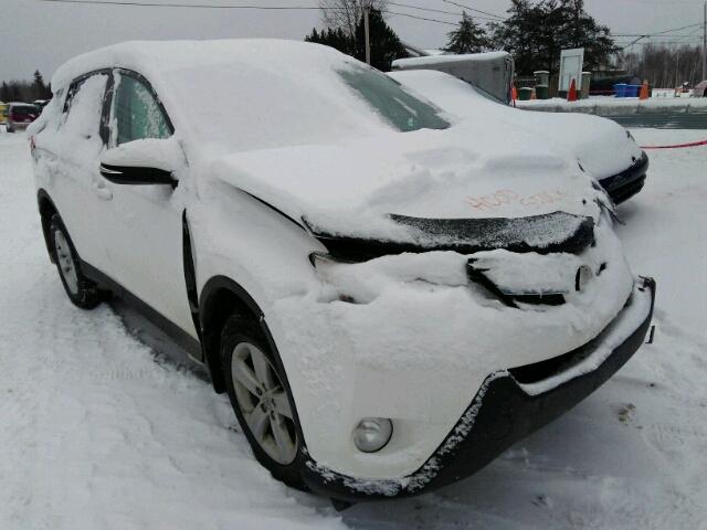 2T3RFREVXDW036200 - 2013 TOYOTA RAV4 XLE WHITE photo 1