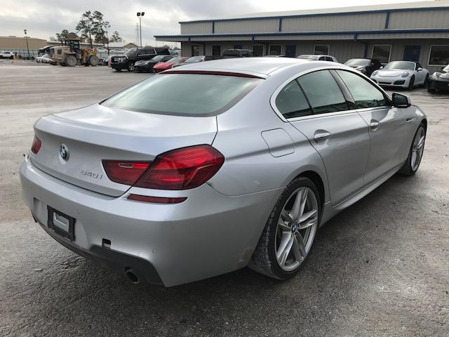 WBA6A0C5XDDZ03878 - 2013 BMW 640 I SILVER photo 4