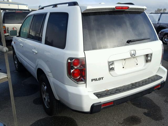 5FNYF28546B017665 - 2006 HONDA PILOT EX WHITE photo 4