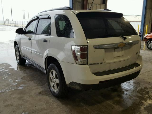 2CNDL13F676247163 - 2007 CHEVROLET EQUINOX LS WHITE photo 3