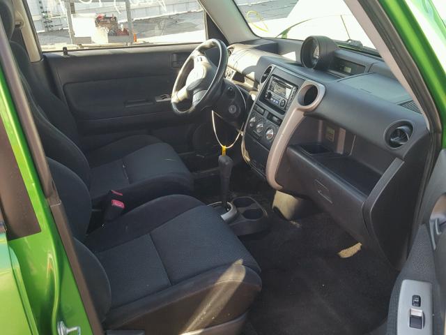 JTLKT324164064118 - 2006 TOYOTA SCION XB 绿色 照片 5