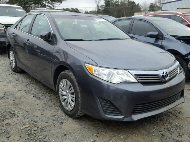 4T1BF1FK3EU870343 - 2014 TOYOTA CAMRY L GRAY photo 1