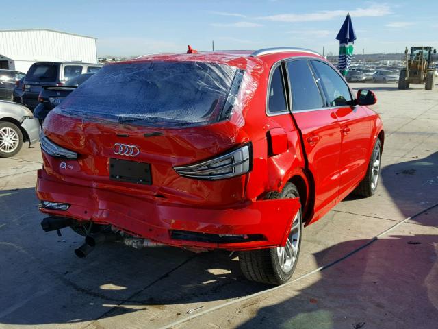 WA1HCCFSXHR011741 - 2017 AUDI Q3 PREMIUM RED photo 4